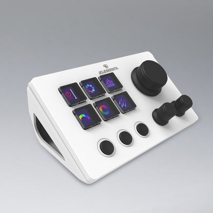 Elementa Stream Console – Customizable LCD Keypad & Knobs for Streaming and Content Creation