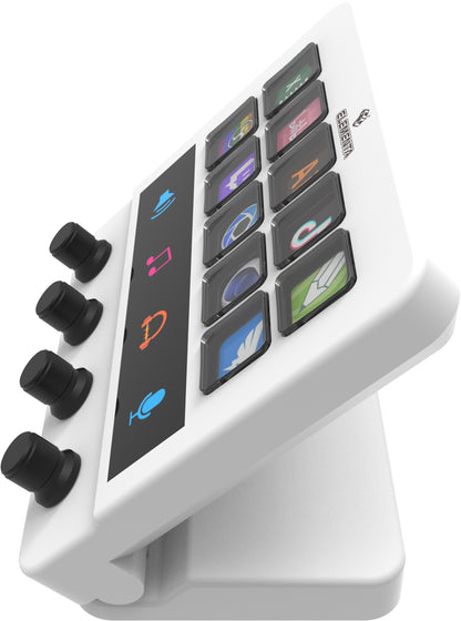 Elementa MBox N4 Stream Console – Customizable LCD Buttons, Knobs & Touch Control for Professional Streaming and Workflow